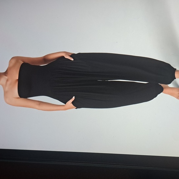 XLARGE (TALL)     HARLARA TUBE BACKLESS CASUAL JUMPSUIT - Picture 1 of 9